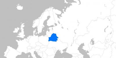 지도의 유럽 벨라루스
